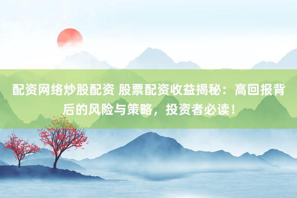 配资网络炒股配资 股票配资收益揭秘:高回报背后的风险与策略,投资者必读!